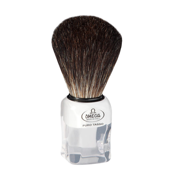 Pennello Da Barba Omega 6188 In Tasso Nero