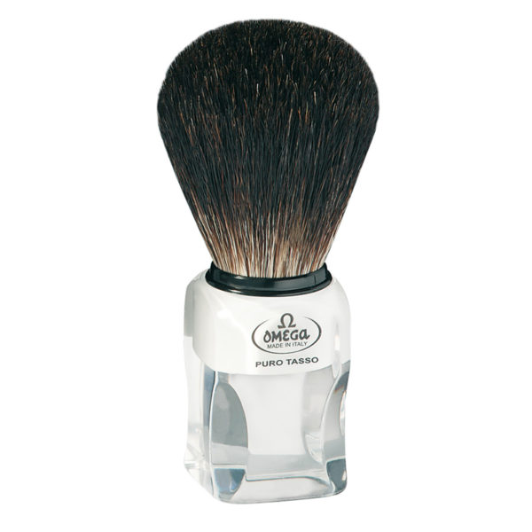 Pennello Da Barba Omega 6189 In Tasso Nero