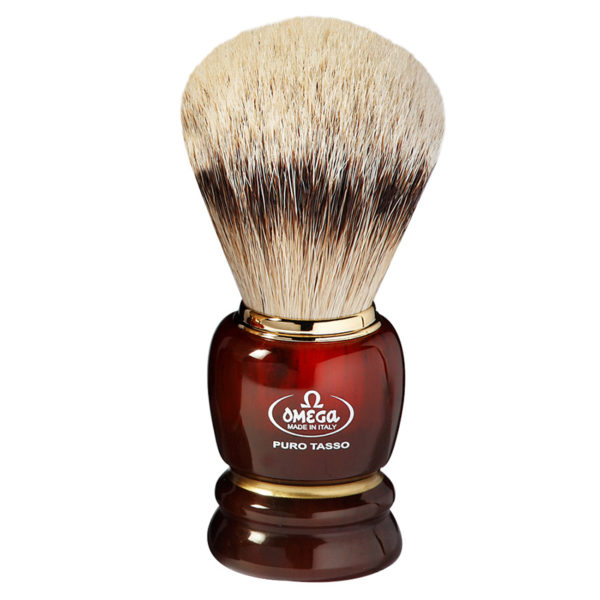 Pennello Da Barba Omega 639 In Tasso Silvertip