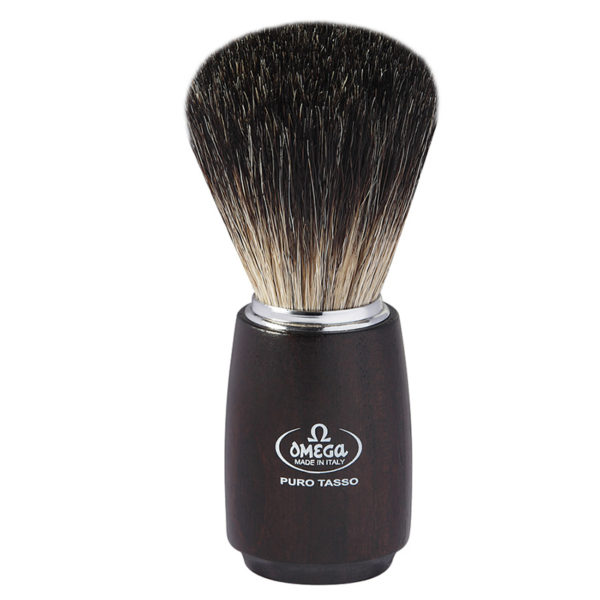 Pennello Da Barba Omega 6712 In Tasso Nero