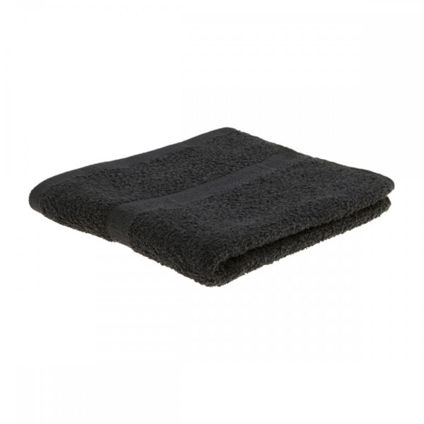 Asciugamano Cotone Nero 50x90 cm 180 gr