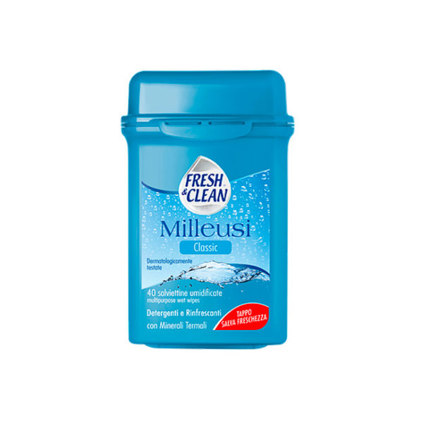 Fresh & Clean Salviettine Milleusi Classic 40 pz