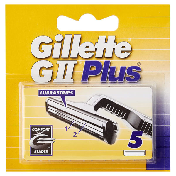 Lamette Gillette G II Plus (conf.5pezzi)