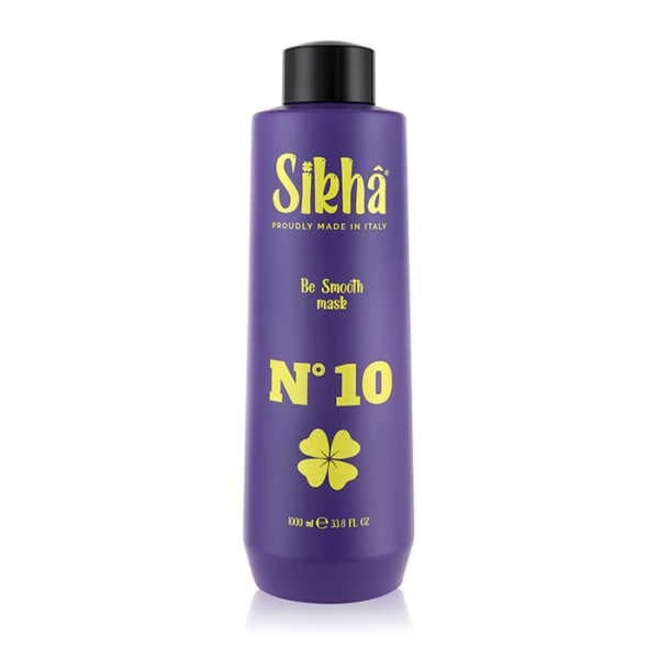 Sikha Be Smooth Mask N10 1000ml - Maschera Capelli Lisci