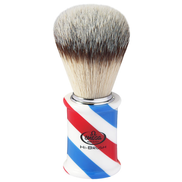 Pennello Da Barba Omega In Fibra Sintetica 46735 Hi-BRUSH