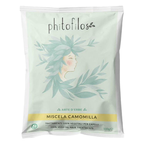 Phitofilos Colorazione Henné  Miscela Camomilla 100 Gr