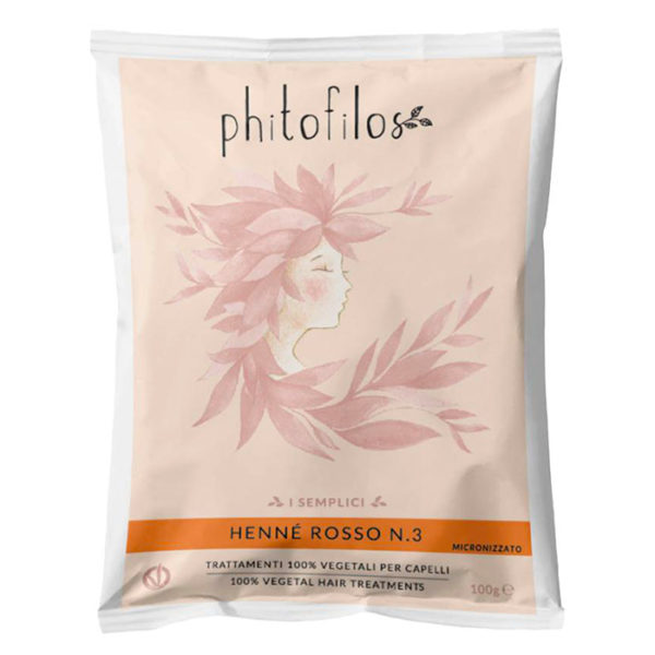 Phitofilos Colorazione Henne' Rosso N.3 100Gr