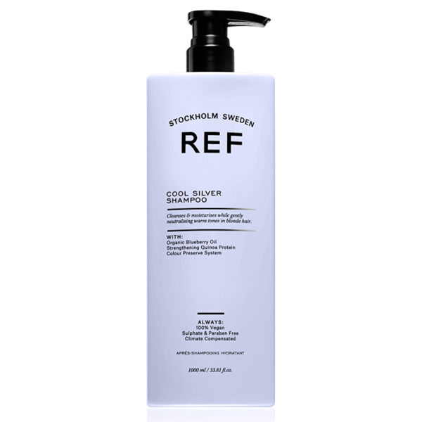 REF Cool Silver Shampoo 1000ml - Antigiallo