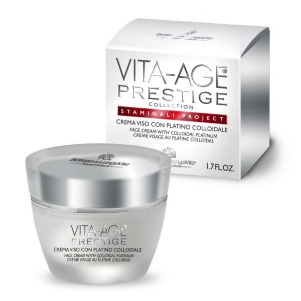 Bottega Di Lunga Vita  Crema Viso Con Platino Colloidale 50ml